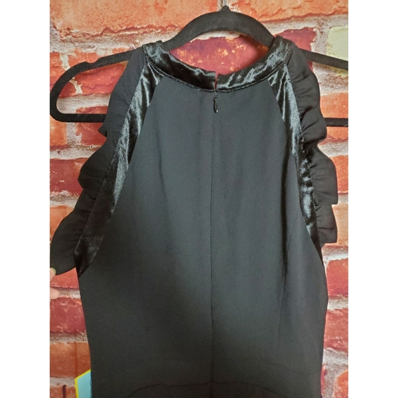 Cece Black Halter Jumpsuit Size 12 - Picture 4 of 5